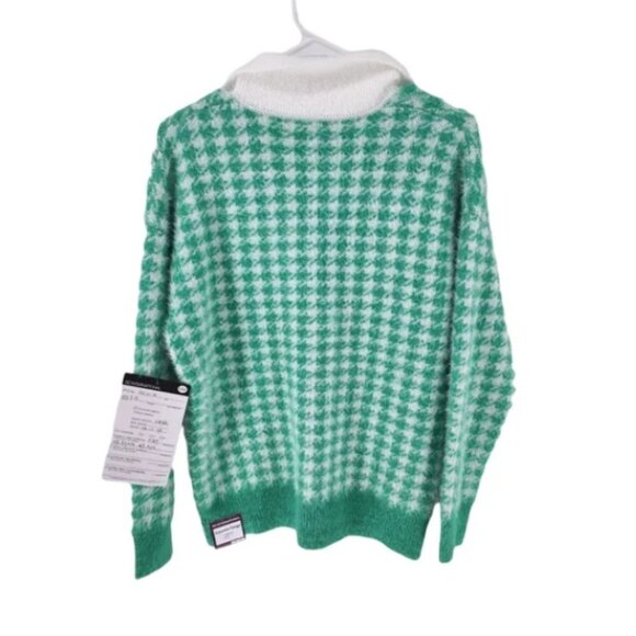 RD Style Women's Half Button Down Drop Shoulder Sweater - S/P - Picture 5 of 6